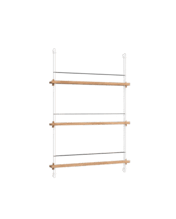 Moebe Magazine Shelving Ms 115   Eg Hvid