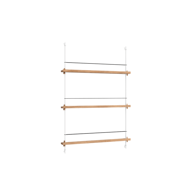 Moebe Magazine Shelving Ms 115 Eg Hvid