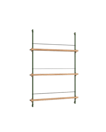 Moebe Magazine Shelving Ms 115   Eg Pine Green