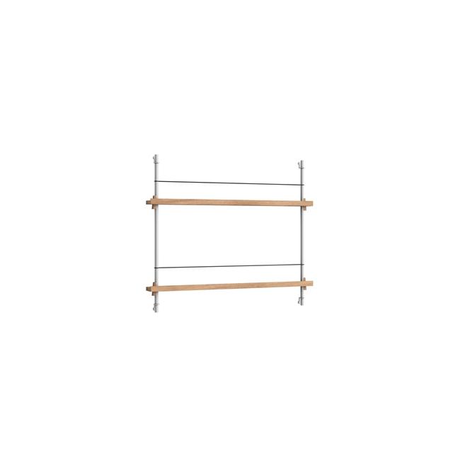Moebe Magazine Shelving Ms 65 Eg Rustfri Stål