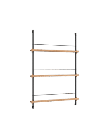 Moebe Magazine Shelving Ms 115   Eg Sort