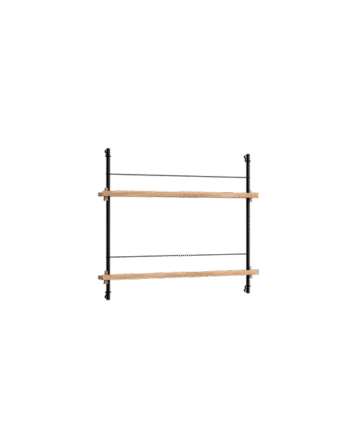 Moebe Magazine Shelving Ms 65   Eg Sort