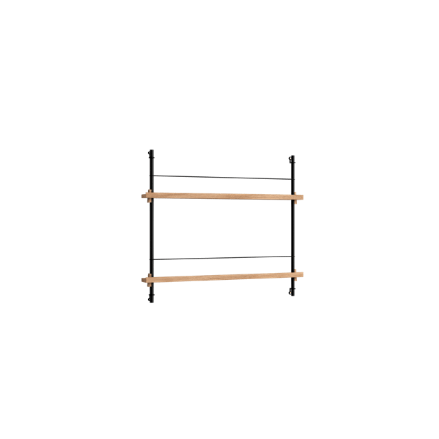 Moebe Magazine Shelving Ms 65 Eg Sort