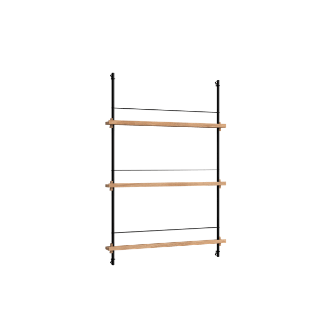 Moebe Magazine Shelving Ms 115 Eg Sort