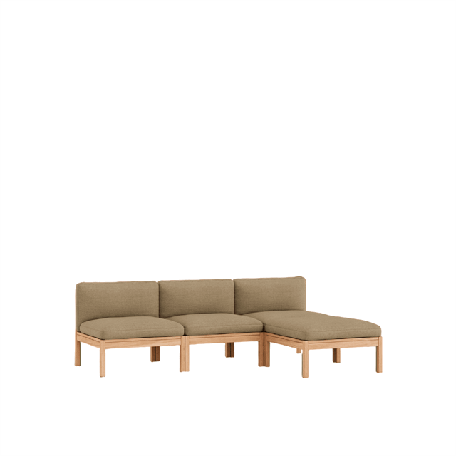 Moebe Modular -personers Sofa Med Chaiselong Autum 221