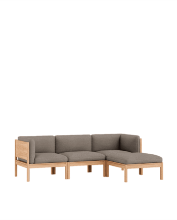 Moebe Modular  -personers Sofa Med Sider   Chaiselong Autum 331