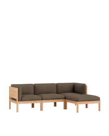 Moebe Modular  -personers Sofa Med Sider   Chaiselong Autum 361