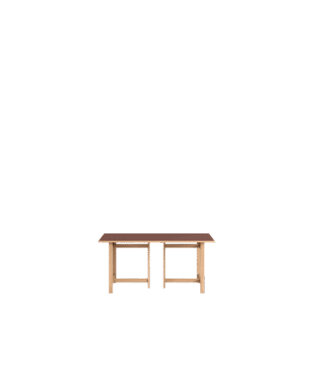 Moebe Rectangular Spisebord 160x90 Burgundy