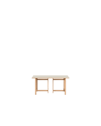 Moebe Rectangular Spisebord 160x90 Lysegrå