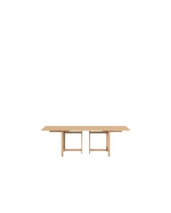 Moebe Rectangular Spisebord 160x90 Med   Udtræk Muted Peach