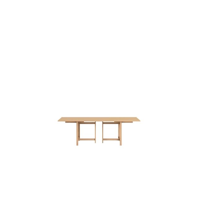 Moebe Rectangular Spisebord 160x90 Med Udtræk Muted Peach