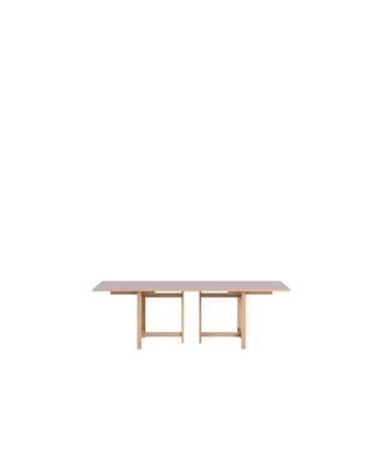 Moebe Rectangular Spisebord 160x90 Med   Udtræk Soft Lilac