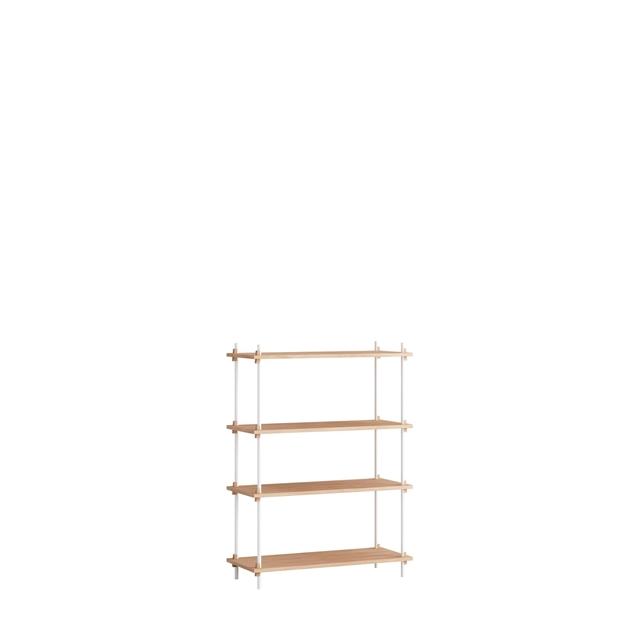 Moebe 115 Reol System Eg Hvid