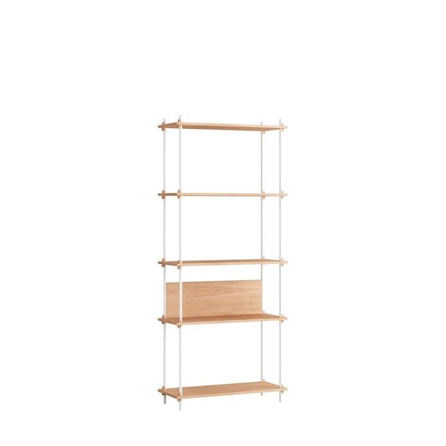 Moebe 200 Reol System Eg Hvid