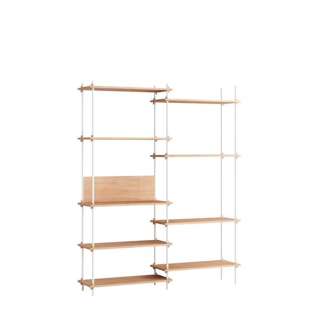 Moebe 200 Reol System Eg Hvid