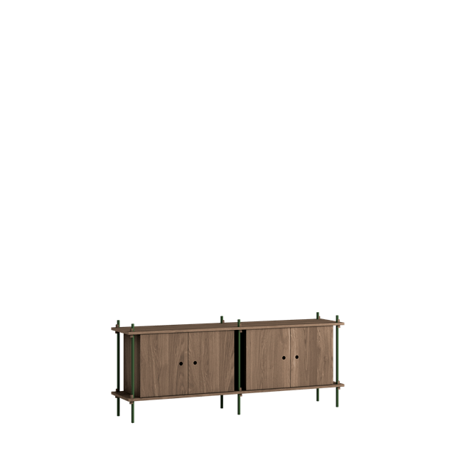 Moebe 65 So Reol System Røget Eg Pine Green