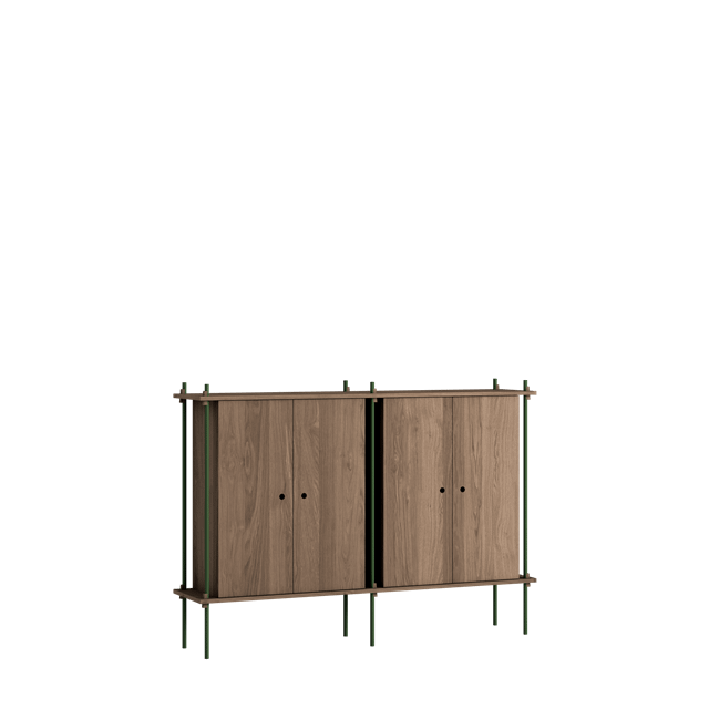 Moebe 115 So Reol System Røget Eg Pine Green