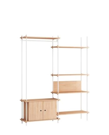 Moebe   200     Reol System Eg Hvid