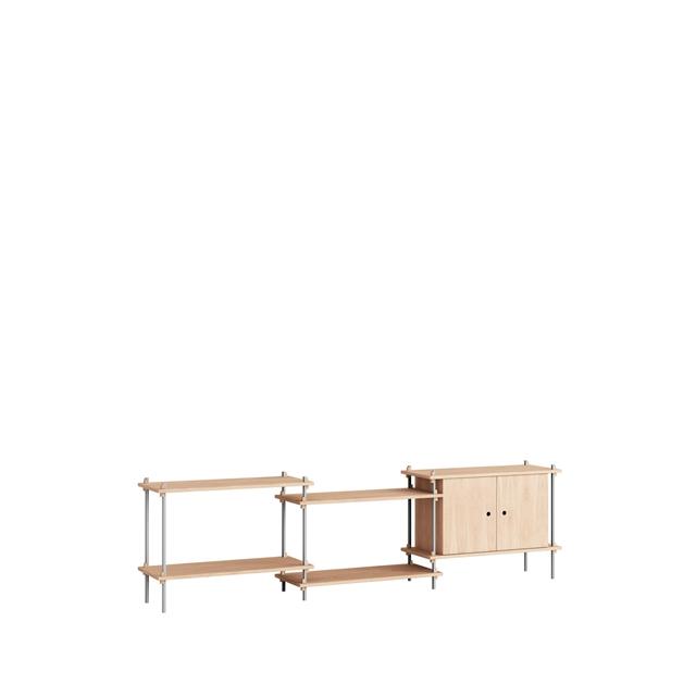 Moebe Shelving 65 Eg Rustfri Stål