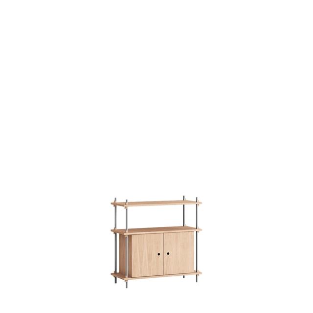 Moebe Shelving 85 Eg Rustfri Stål