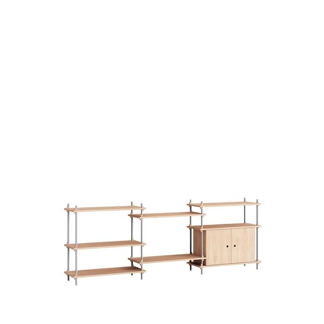 Moebe Shelving 85 Eg Rustfri Stål
