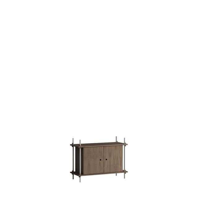 Moebe Shelving 65 Røget Eg Rustfri Stål
