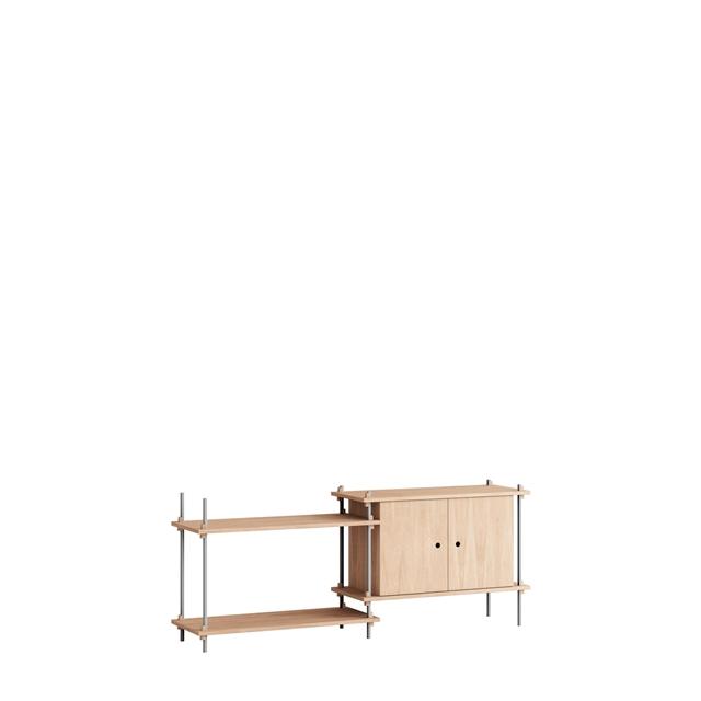 Moebe Shelving 65 Eg Rustfri Stål