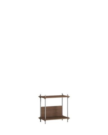 Moebe Shelving   65     Røget Eg Rustfri Stål