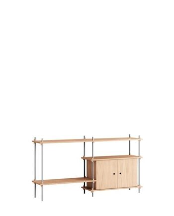 Moebe Shelving   85   Dc Eg Rustfri Stål