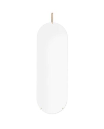 Moebe Tall Wall Mirror ø133 Messing