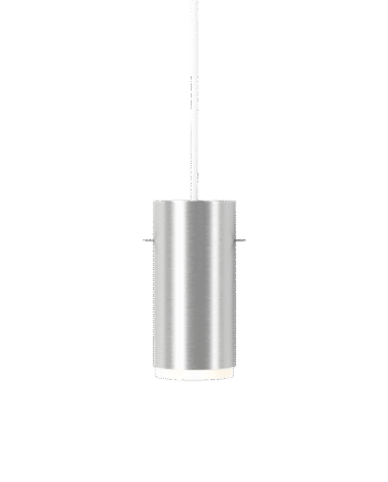 Moebe Tube Pendel Lille Børstet Aluminium