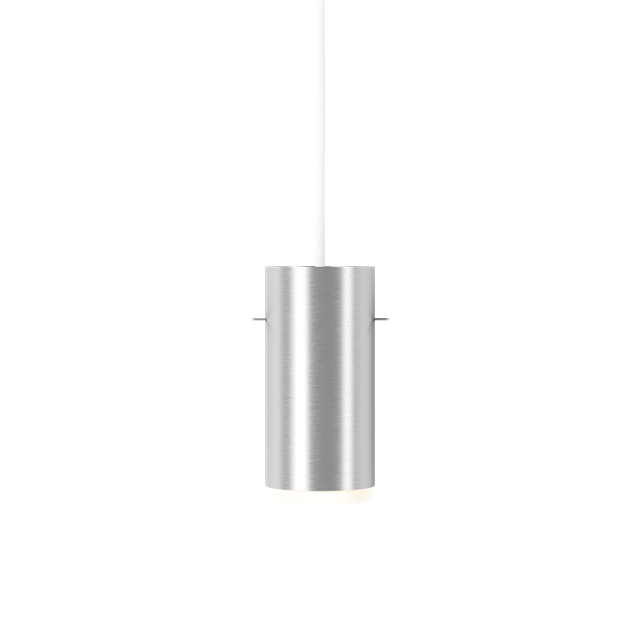 Moebe Tube Pendel Lille Børstet Aluminium