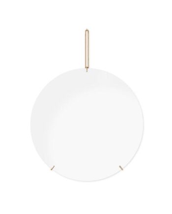 Moebe Wall Mirror ø70 Messing