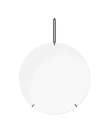 Moebe Wall Mirror ø70 Sort