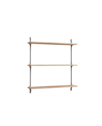 Moebe Wall Shelving Ws 85   Eg Rustfri Stål