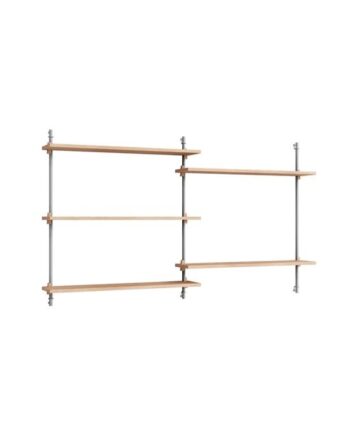 Moebe Wall Shelving Ws 85   Eg Rustfri Stål