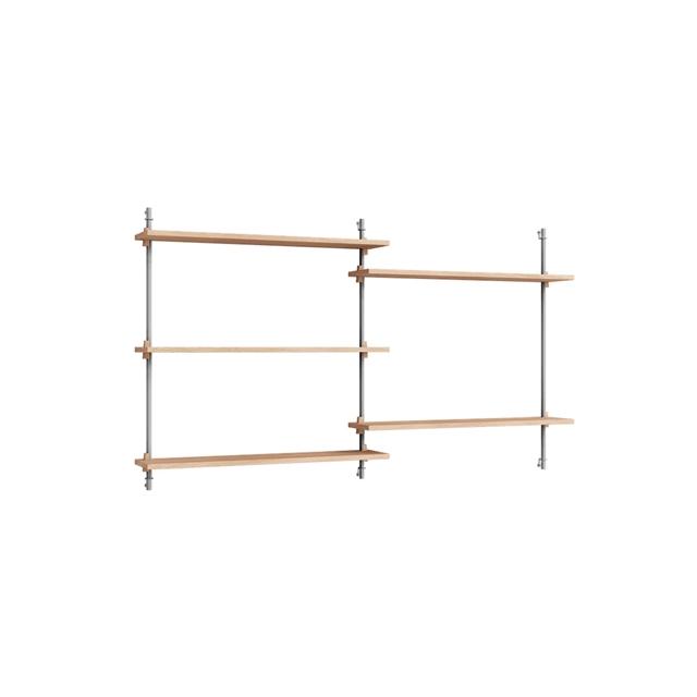 Moebe Wall Shelving Ws 85 Eg Rustfri Stål