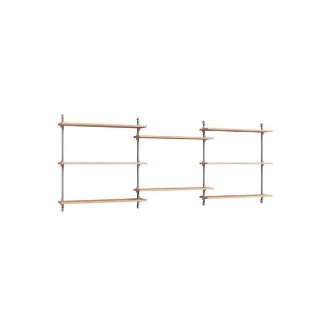 Moebe Wall Shelving Ws 85 Eg Rustfri Stål