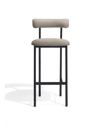 Møbel Copenhagen Font Barstol 65 Cm Trio 0205 Sort Stel