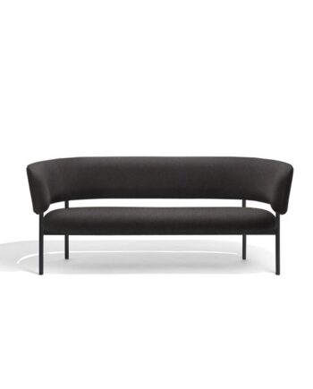 Møbel Copenhagen Font Sofa Boucle Zero 0010 Sort Stel