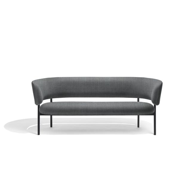Møbel Copenhagen Font Sofa Remix 143 Sort Stel