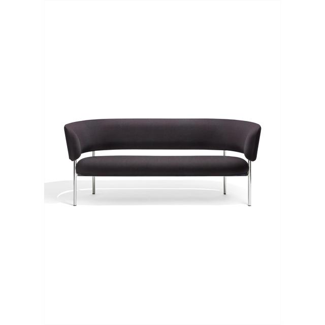 Møbel Copenhagen Font Sofa Trio 0776 Poleret Stål Stel