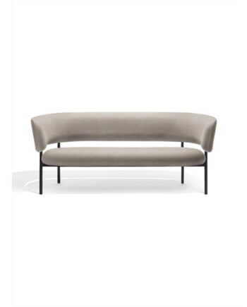Møbel Copenhagen Font Sofa Trio 0205 Sort Stel