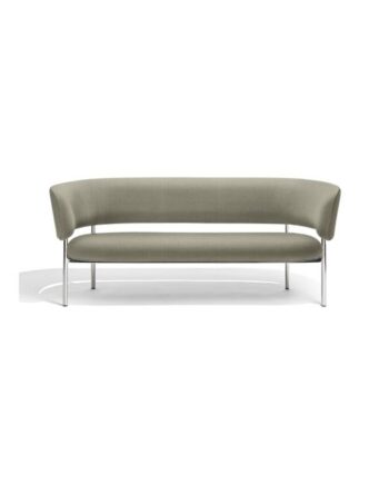 Møbel Copenhagen Font Sofa Vidar 222 Poleret Stål Stel