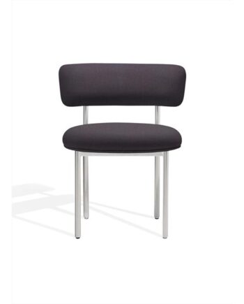 Møbel Copenhagen Font Spisebordsstol Trio 0776 Poleret Stål Stel