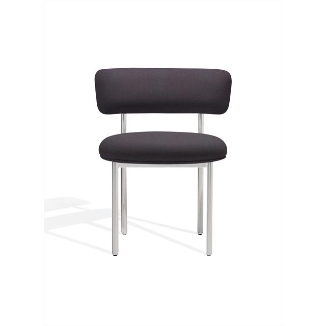 Møbel Copenhagen Font Spisebordsstol Trio 0776 Poleret Stål Stel