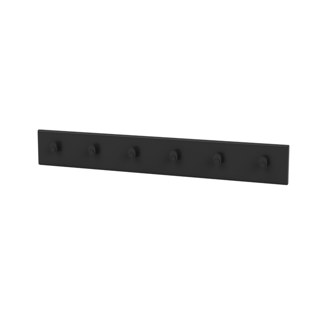Montana Coat Racks Knagerække 05-black