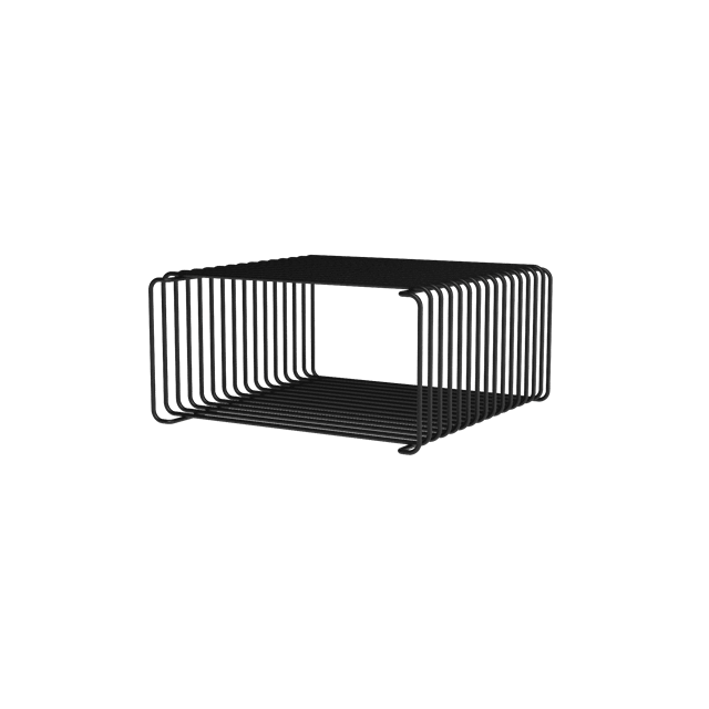 Montana Panton Wire Half Height Reol 05-black 17 Cm 34 Cm