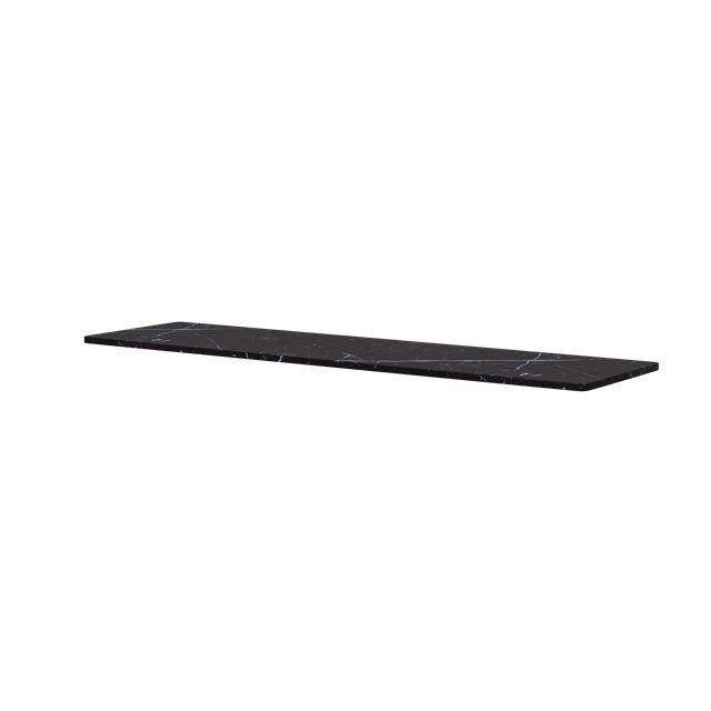 Montana Panton Wire Topplade 995-black Marble 70 Cm 18 Cm