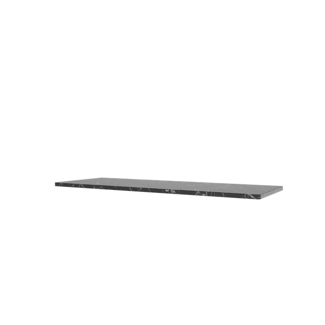 Montana Panton Wire Topplade 995-black Marble 70 Cm 25 Cm